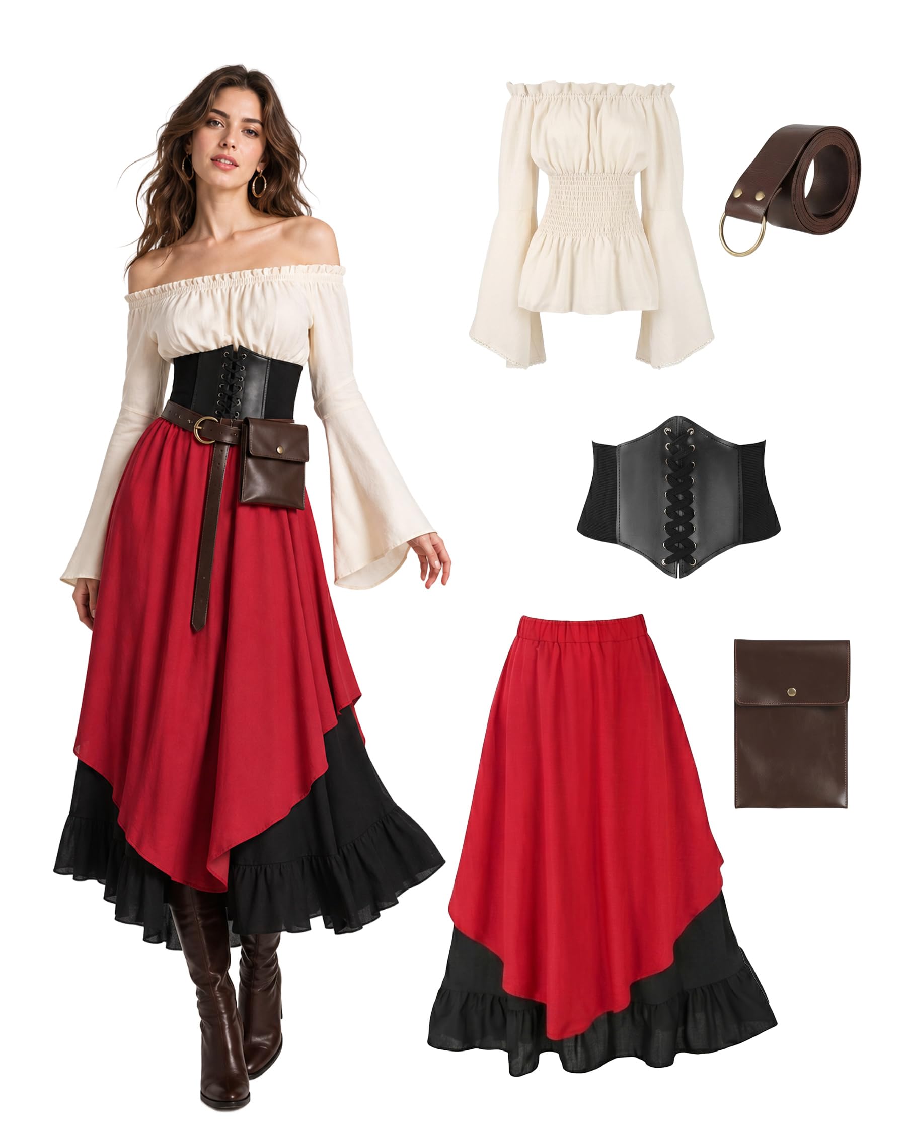 Renaissance Costume Women Medieval Victorian
