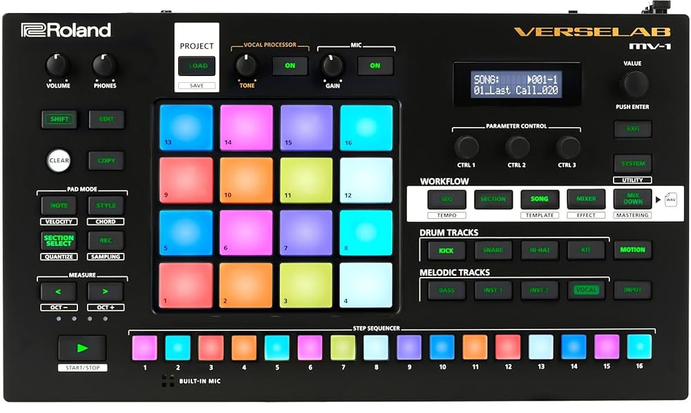 Roland Verselab MV-1 「美品」 Roland VERSELAB MV-1 ZEN-Core Professional Song Production