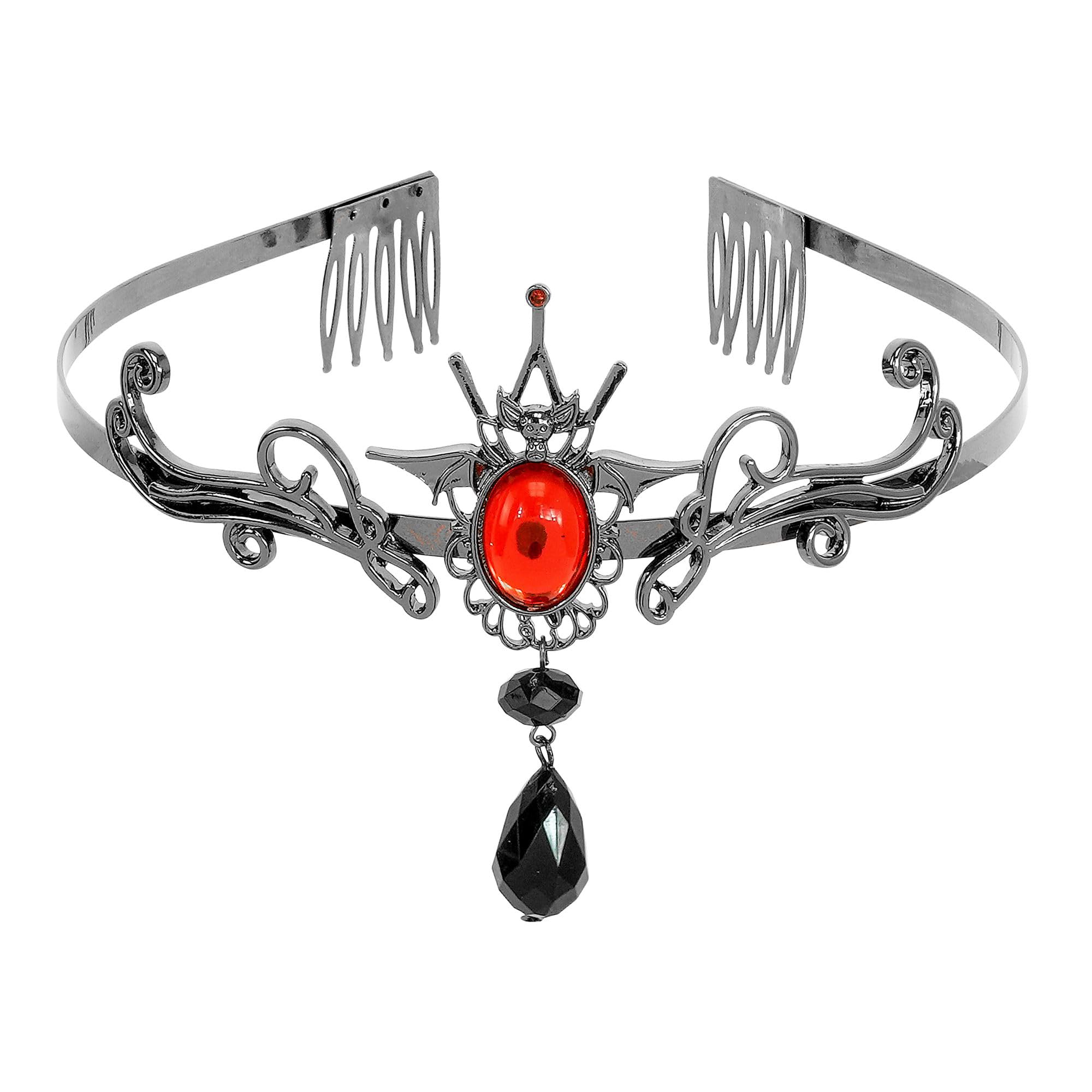 W WIDMANN MILANO Party Fashion - Gothic Vampire Tiara, Costume Accessory, Gothic, Damsel