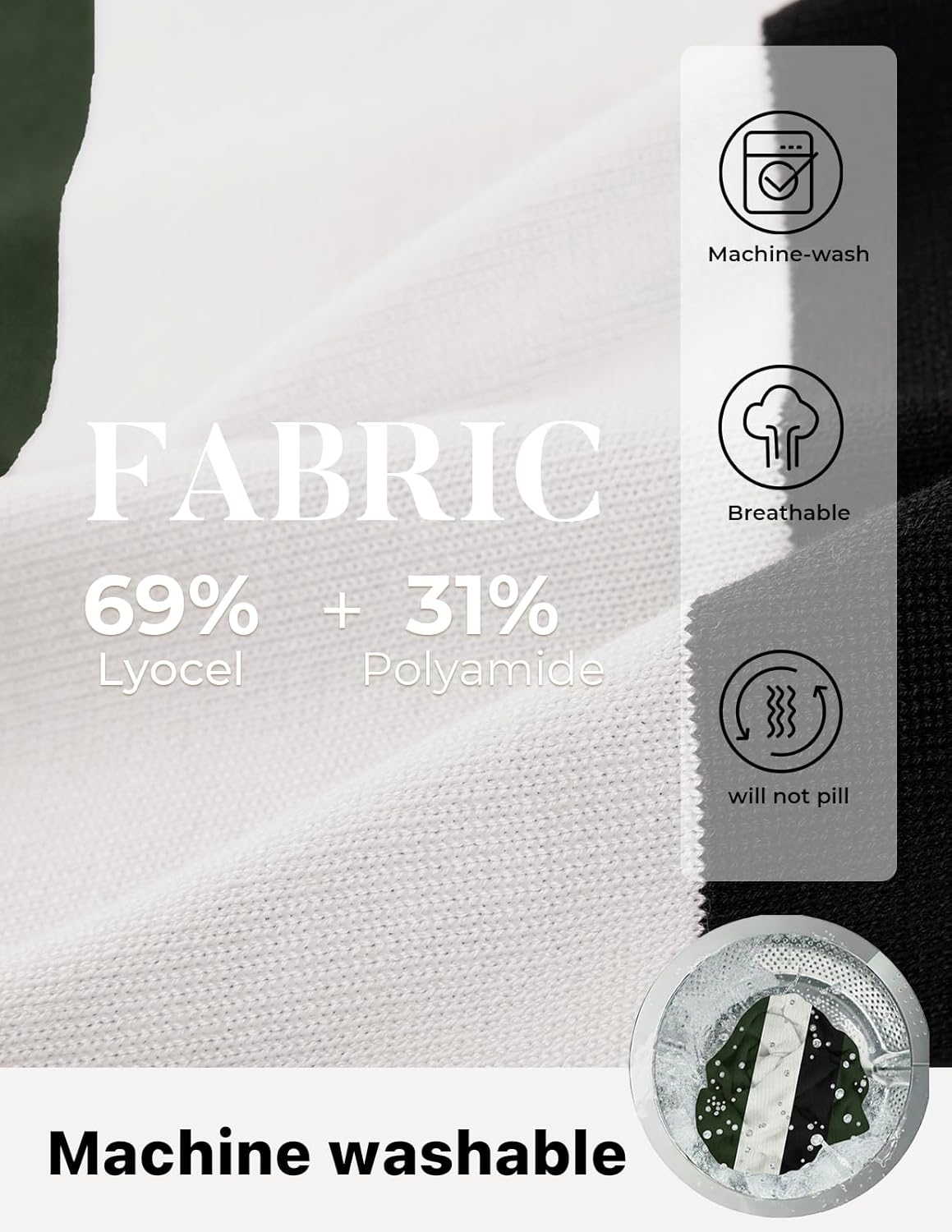 PJ PAUL JONES Mens Knitted Polo Shirts Short Sleeve Vintage Striped Shirt Casual Golf Polo Summer Vacation Beach Tops - Image 3