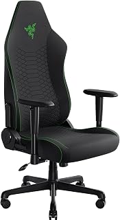 Razer Iskur V2 X Ergonomic Gaming Chair: Built-in Lumbar Support, Widened Seat, 152° Recline, High-Density Foam - Black
