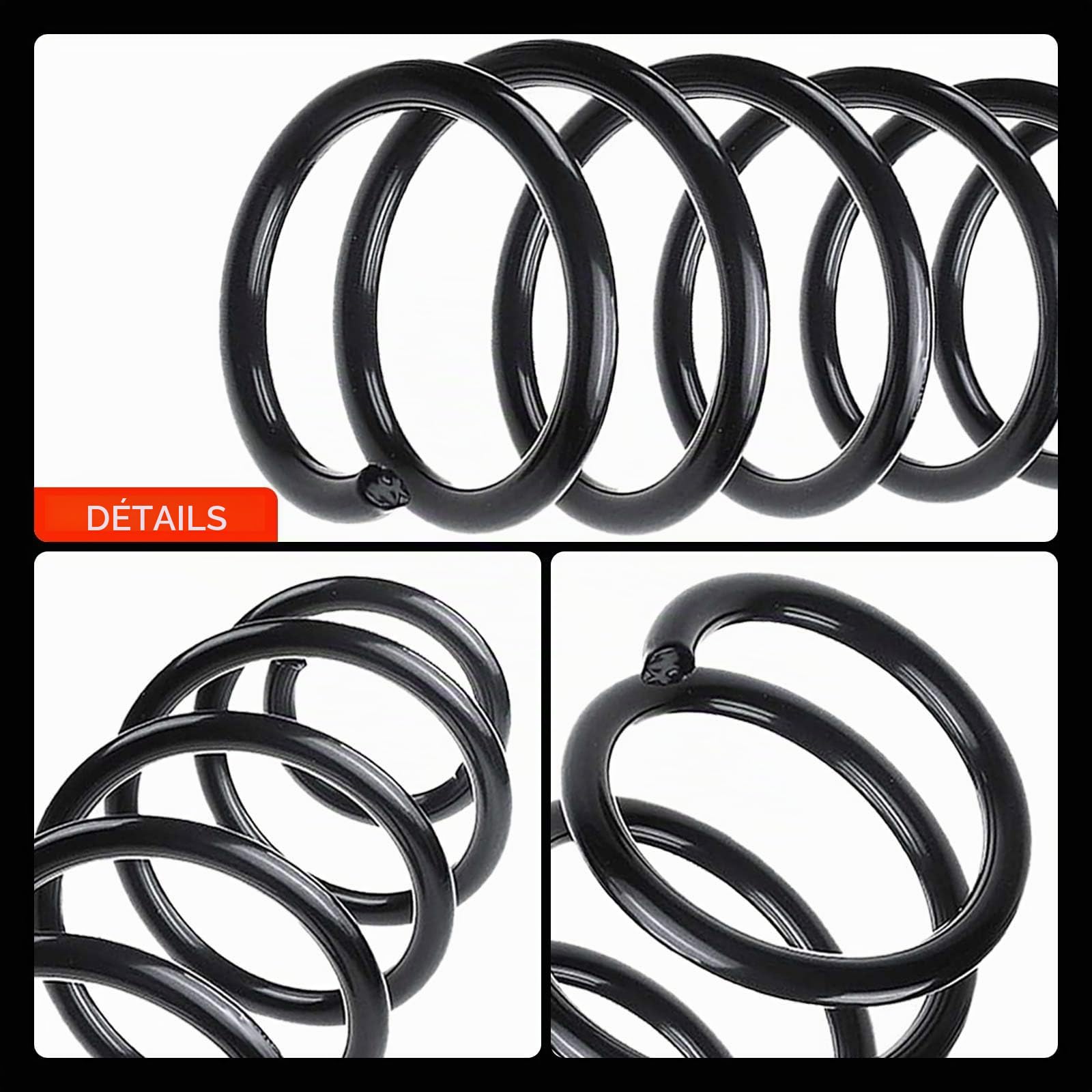 Frankberg 2 ressorts de suspension pour essieu arrière 550200060R