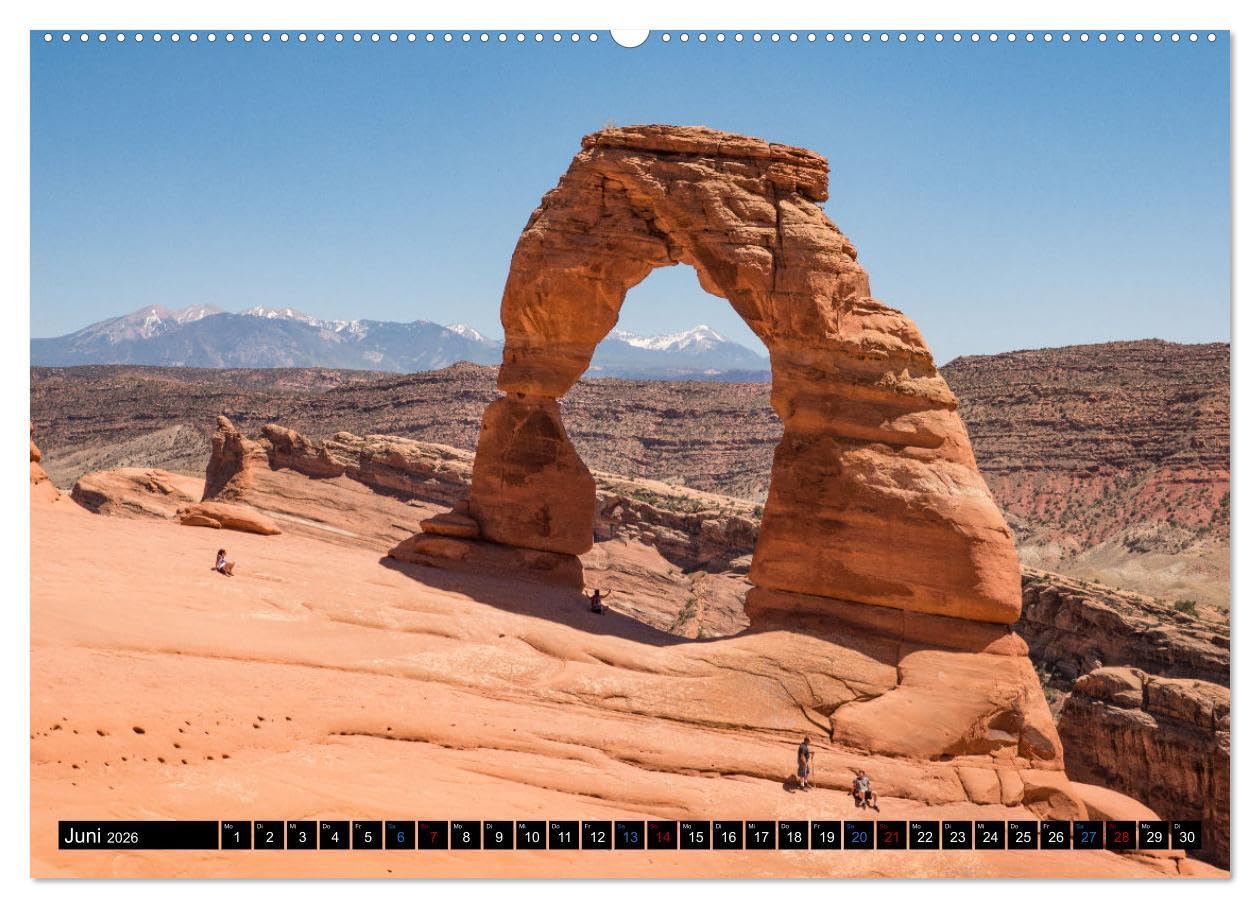 USA - Der Südwesten (Wandkalender 2026 DIN A2 quer), CALVENDO Monatskalender: Atemberaubende Aufnahmen der abwechslungreichen Landschaft im Südwesten der USA (CALVENDO Orte)