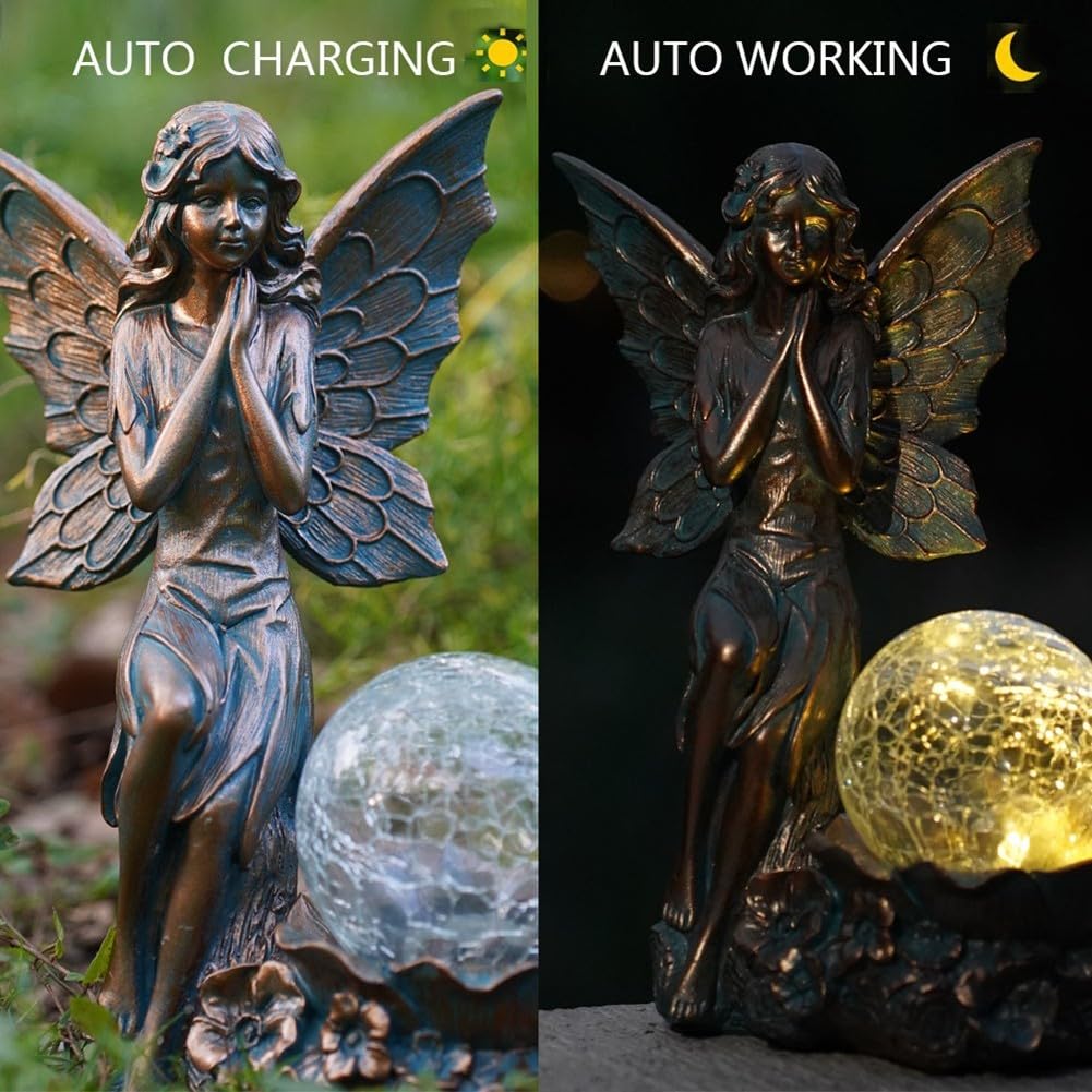 Solar Garten Figur Solarbetriebene Lampe Dekoration für Outdoor Garten und Terrasse Landschaftsbau