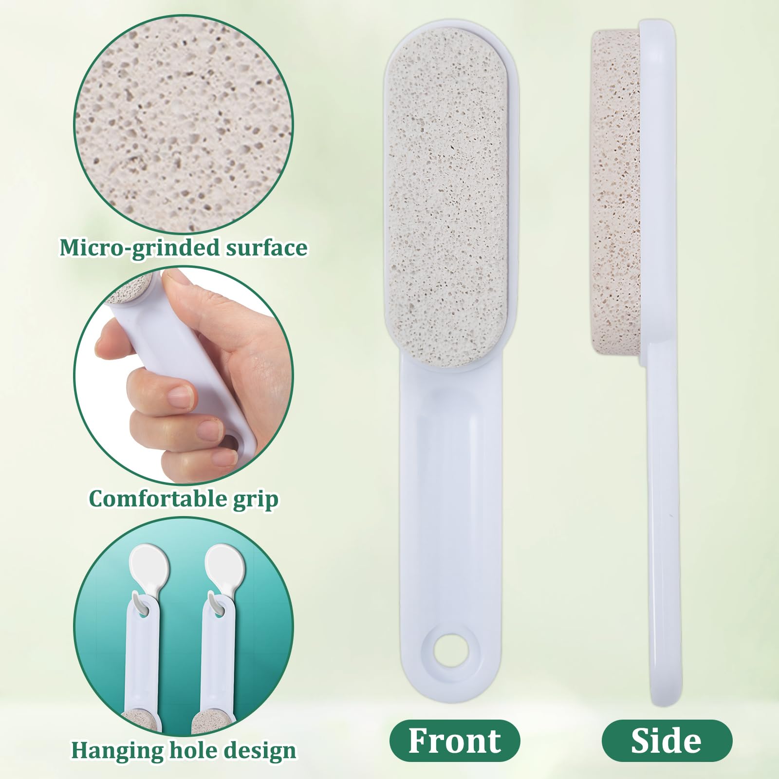 6Pcs Bimsstein Fußpflege Pumice Stone Bimstein Bimsstein Hornhaut Stein Pumice Stone Bimstein Hornhaut Abgestorbene Haut Lassen sich Mühelos Entfernen für Körper Füße Hände