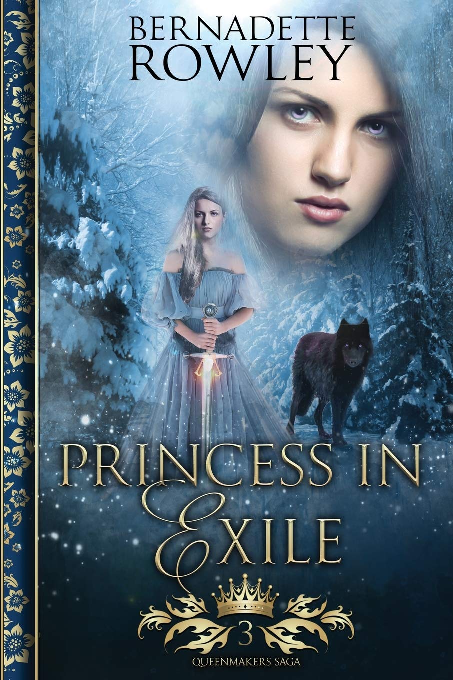 Princess in Exile: An Epic Fantasy Romance Novel: 3 (Queenmakers Saga)