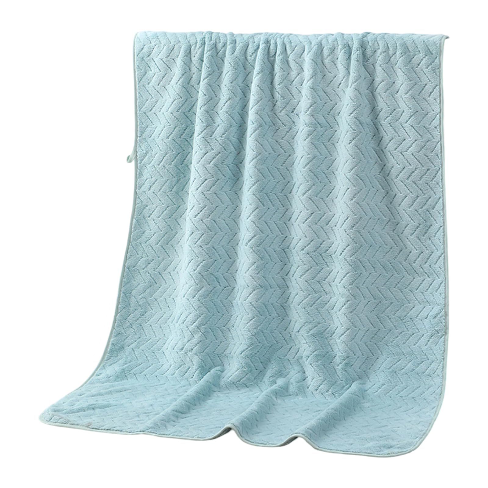 Nucelit Thickened Cotton Hand Towel, Quick Absorbent Bath Towel for Family and Swimmers Quick Dry Towels