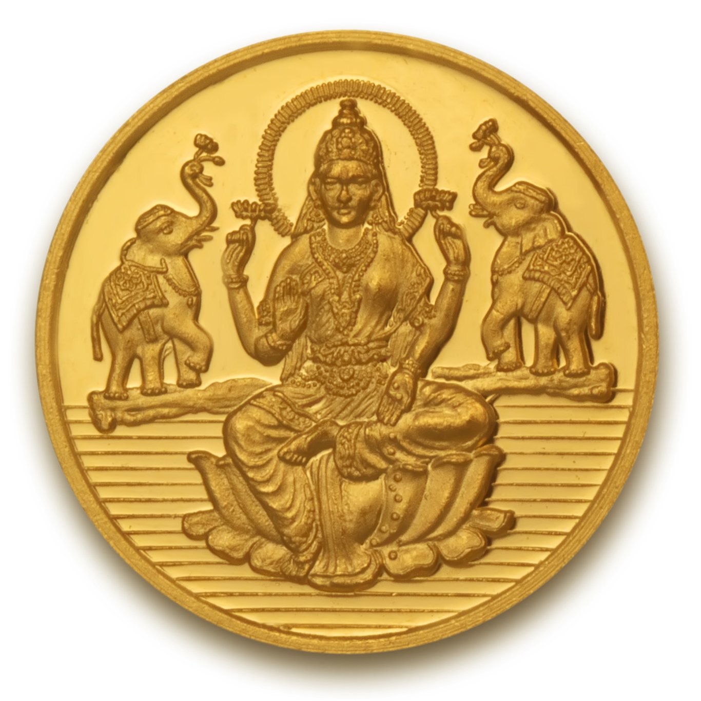 P.N.Gadgil Jewellers Laxmi Shree Gold Coin 24 kt (995)