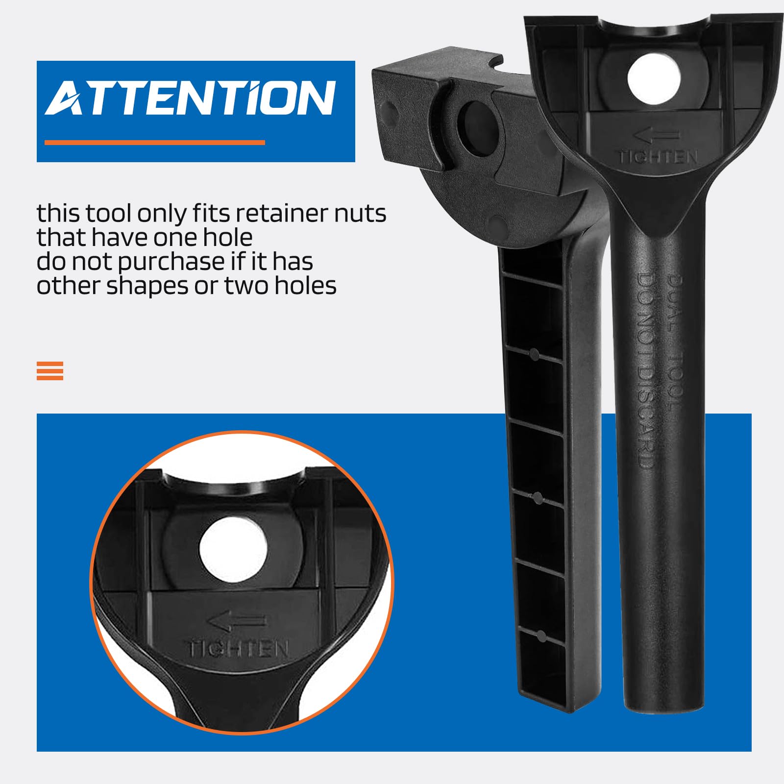 Accesorios de montaje de cuchilla de licuadora con llave inglesa y herramienta de extracción de enchufe compatible con recipientes Vitamix de 64 onzas y 32 onzas