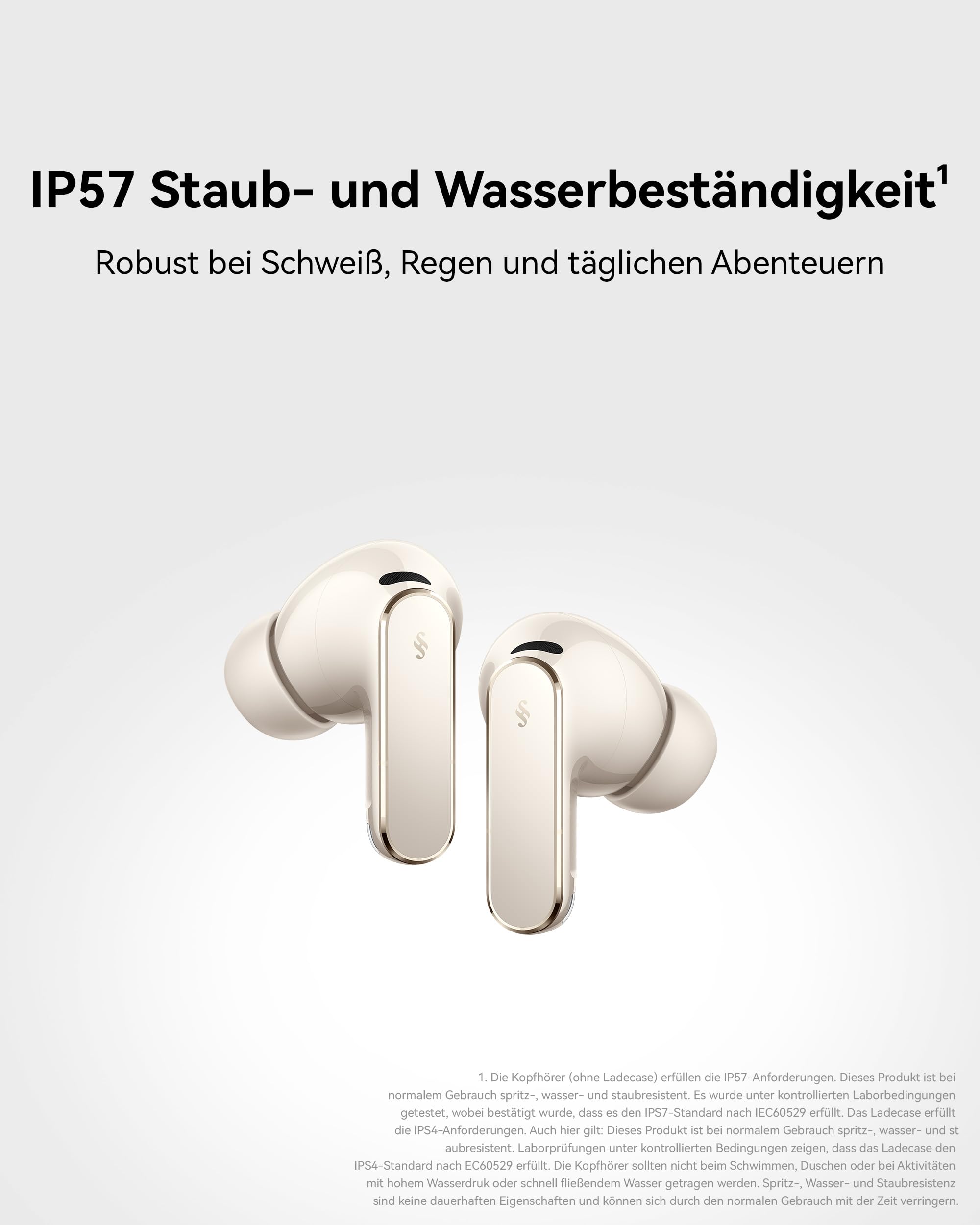 HUAWEI FreeBuds Pro 5 Kabellos Bluetooth Kopfhörer, Schwarz | In Ear Kopfhörer mit KI-Geräuschunterdrückung für Business & Büro, stabile Anrufe, IP57, für Sport, Bis zu 38 Stunden Akku