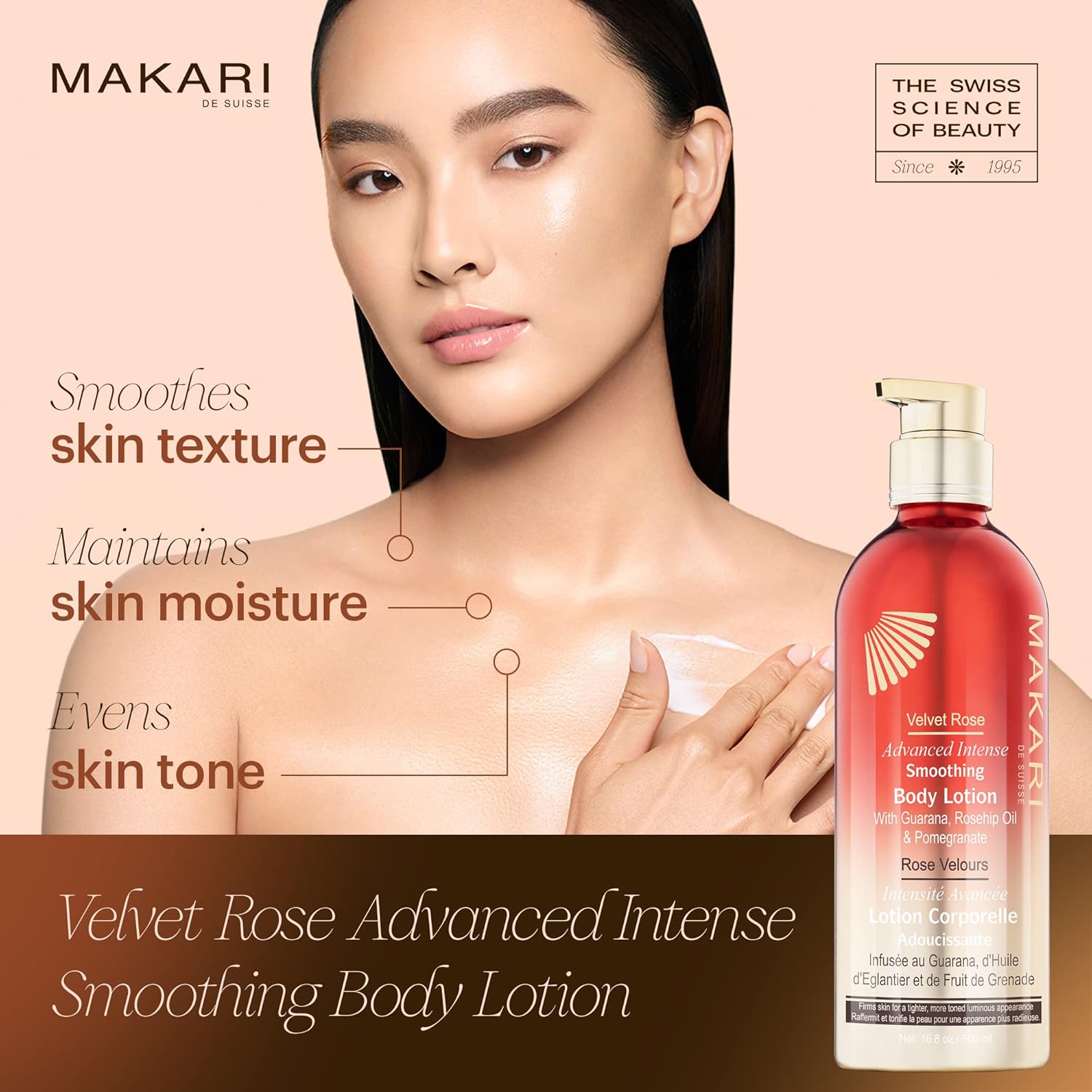 Buy Makari Velvet Rose Advanced Intense Smoothing Body Lotion (16.8 oz