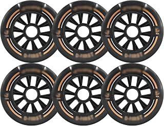 Inline Skate Wheels, Replacement Roller Skating Wheels 85A Inline Skate Wheels,90/100/110mm Roller Skate Wheels,Roller Blade Skating Wheels for Roller Blade Wheel Replacement,Professional Race Wheels