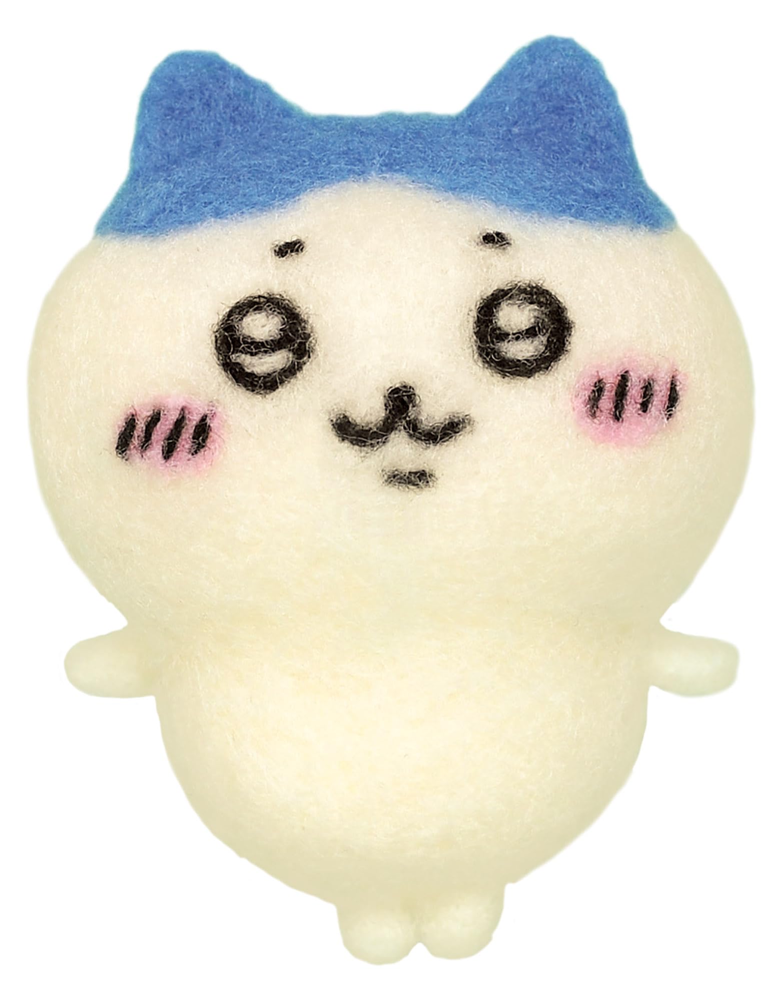 ハマナカ(HAMANAKA) Hamanaka ハマナカ 羊毛フェルトキット 『ニードルフェルトでつくるちいかわ ハチワレ H468-000-101』