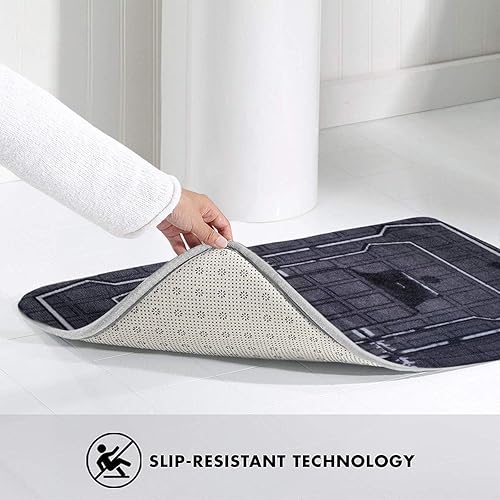 Miniatura 4 de Rainbow Frost Six Siege - Tapete de baño suave antideslizante lavable decoración del hogar para cocina y dormitorio 16 x 24 pulgadas