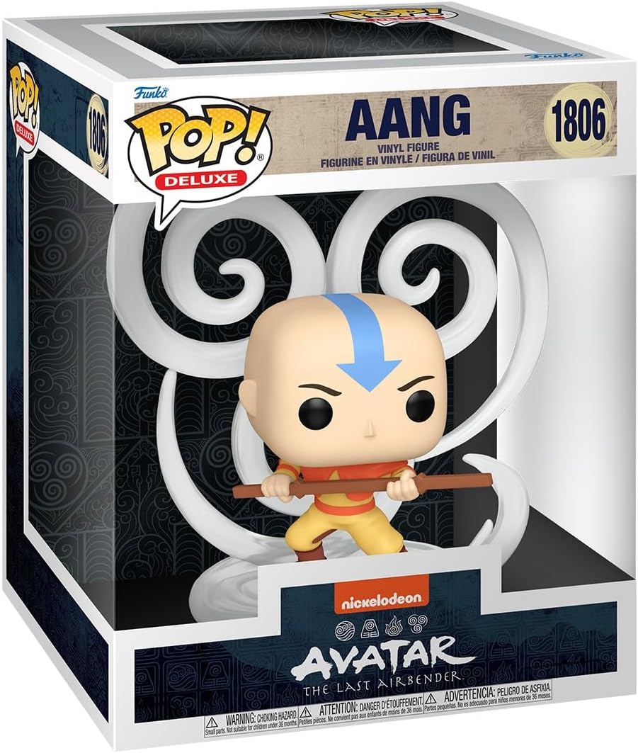 POP! Deluxe: Avatar The Last Airbender - Aang - Collectable Vinyl Figure - Gift Idea - Official Merchandise - Toys For Kids & Adults - Model Figure for Collectors and Display