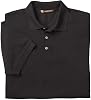 Harriton M265 Easy Blend Polo Black X-Large