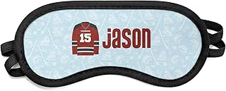 Personalized Hockey Sleeping Eye Mask - Small