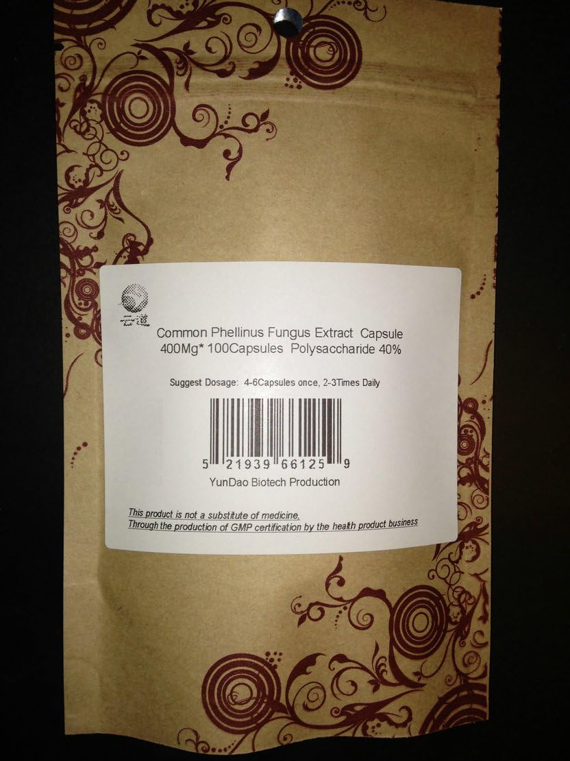 WonderLand Herbs PHELLINUS IGNIARIUS VANINII Mushroom