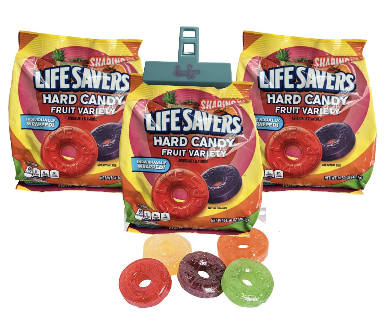 LifeSavers Hard Candy Fruit Variety Wild Cherry, Green
