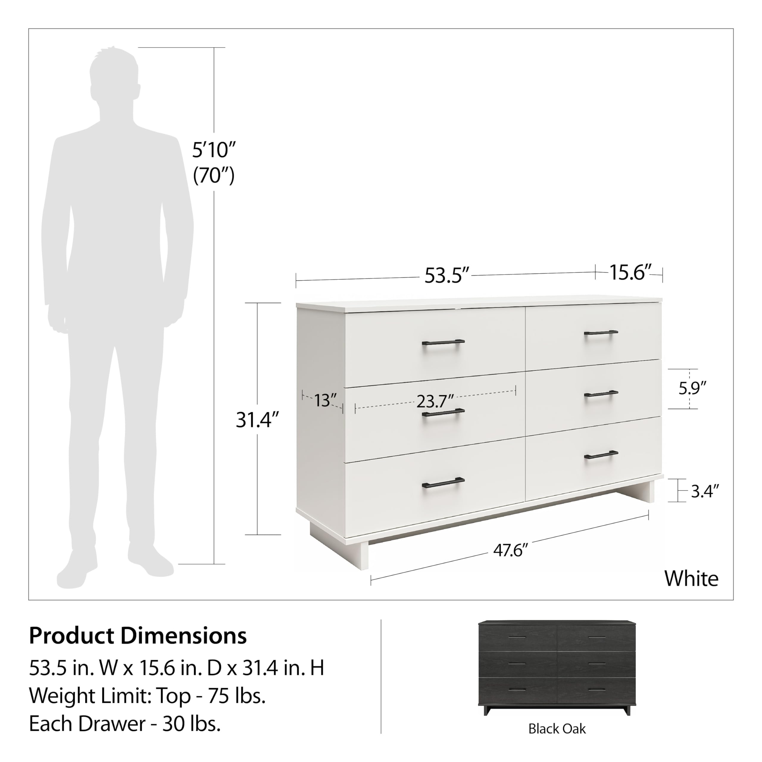 Amazon.com: Ameriwood Home: Dressers