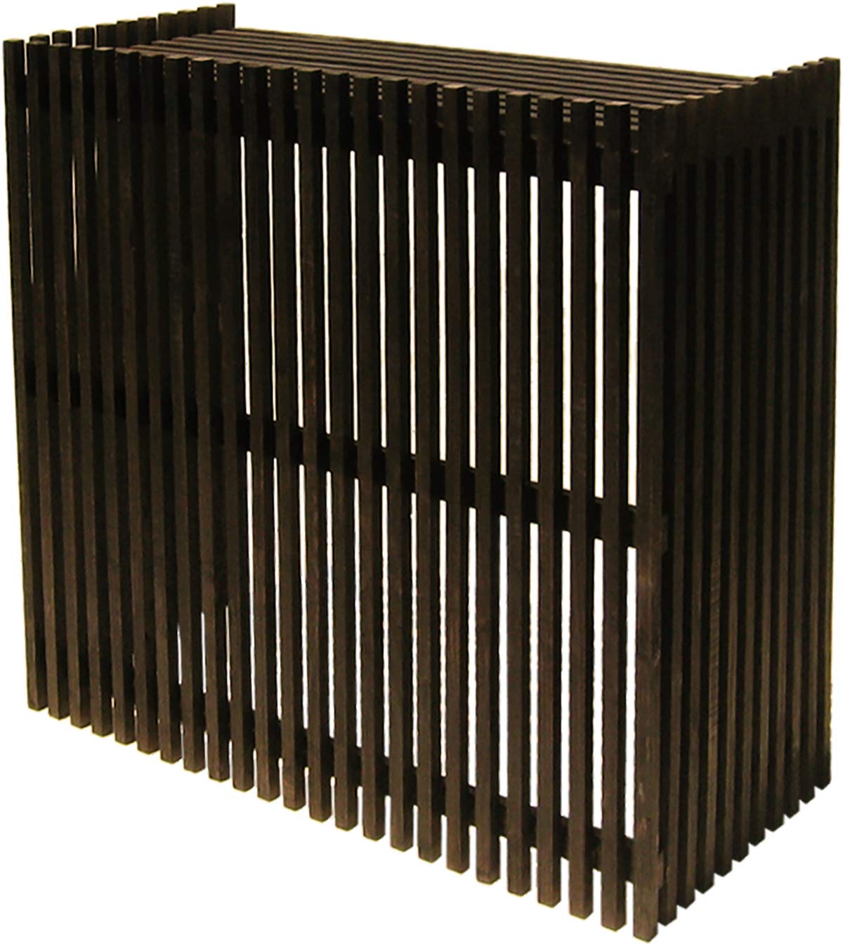 ガーデンガーデン モダンエアコン室外機カバー ライト ダークブラウン ガーデンガーデン モダンエアコン室外機カバー ライト ダークブラウン