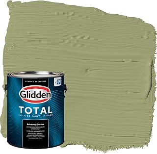 Total Interior Wall Paint & Primer All-in-One, Dill/Green, Semi-Gloss, 1 Gallon