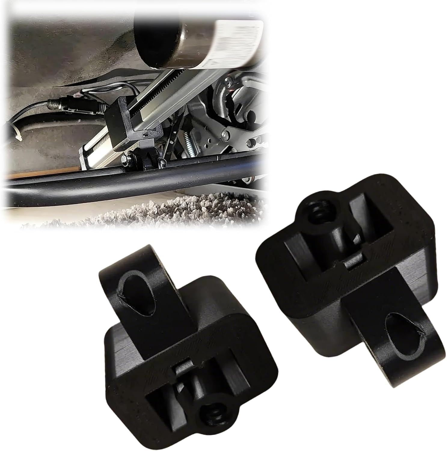 2Pcs Replacement Block Compatible with Kaidi KDPT007-115-1 Linear Actuator - Recliner Motor Assembly Repair Part - Easy Installation