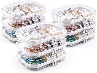 Dimore Paquete de 9 fundas rígidas medianas t...