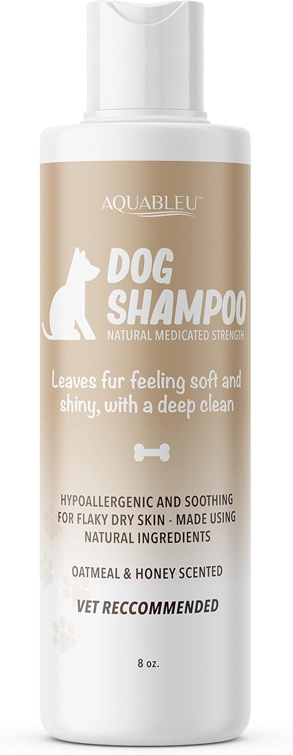 Aquableu’s Natural Dog Shampoo Sweet Honey and Colloidal