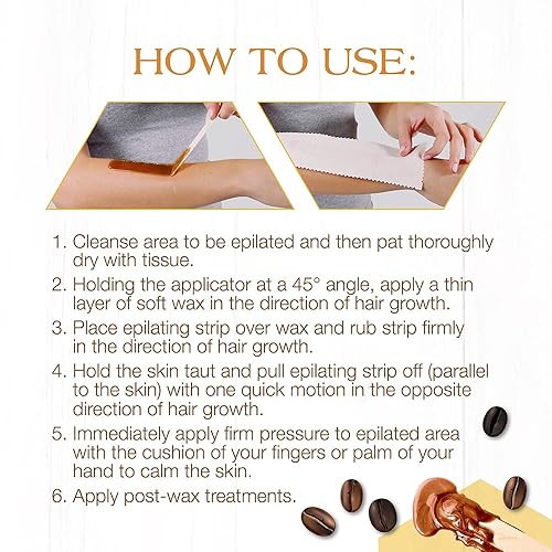 Vista 17 de Lata de cera para depilación GiGi, aplicaciones de loción de muselina, elija cualquiera Todo propósito Honee