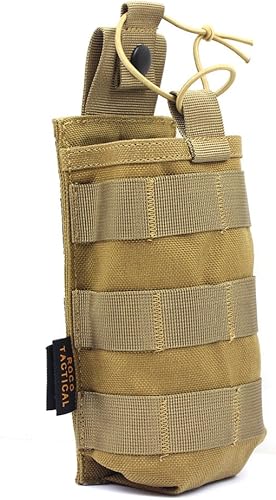 Miniatura 4 de Funda táctica para radio, 1000D Tactical Molle de dos vías para walkie talkies