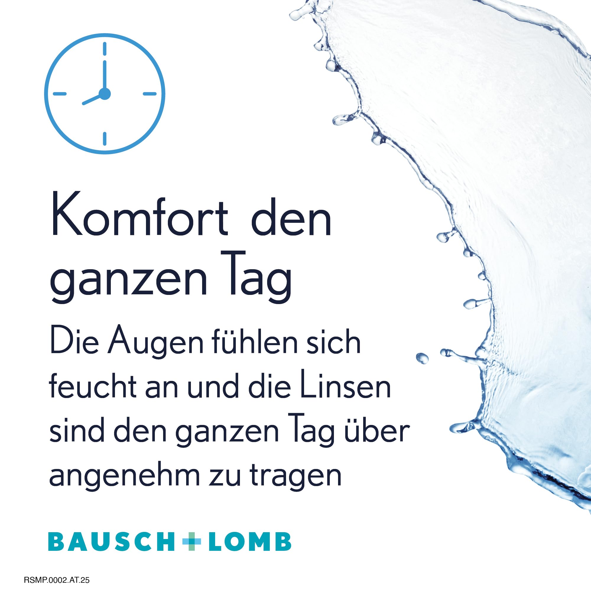 Bausch + Lomb ReNu MPS Sensitive Eyes Kombilösung - Kontaktlinsenreiniger und Aufbewahrungslösung, weiche Kontaktlinsen, Halbjahrespack, 6 x 240 ml