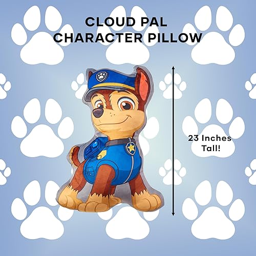 Miniatura 4 de Northwest Paw Patrol Cloud Pal - Almohada de personaje, 23 pulgadas, Chase