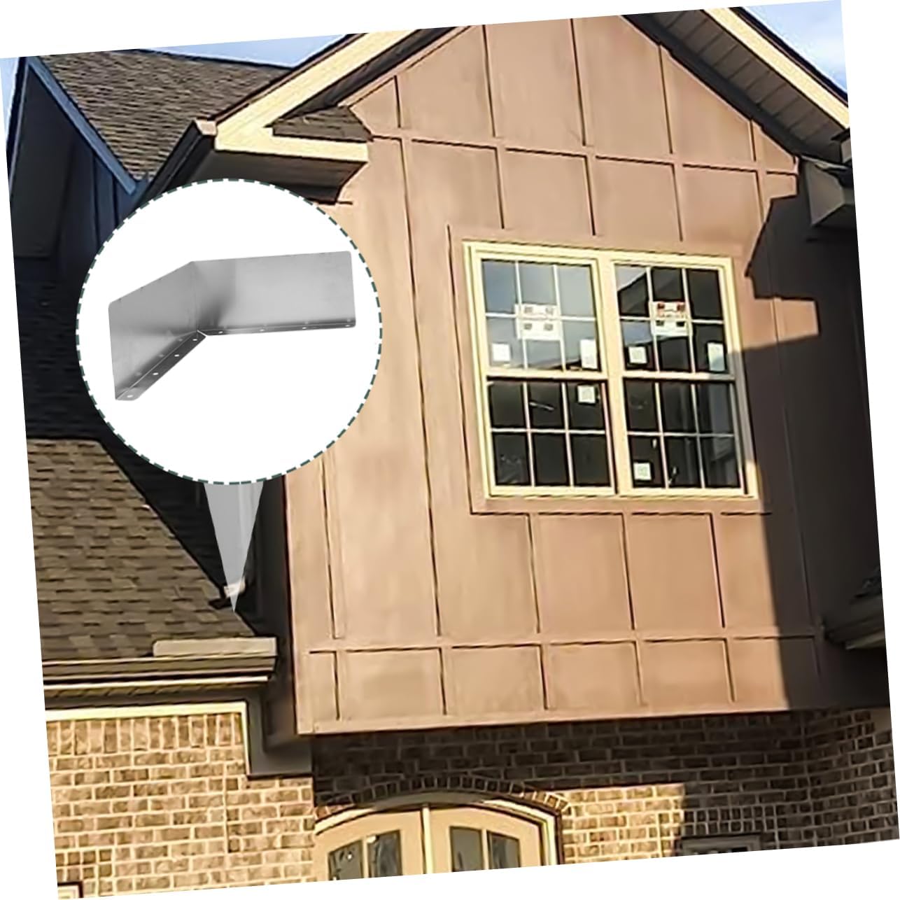 Aluminum Roof Rain Diverter Gutter Guards Mesh for Roof Rainwater Gutter Protection