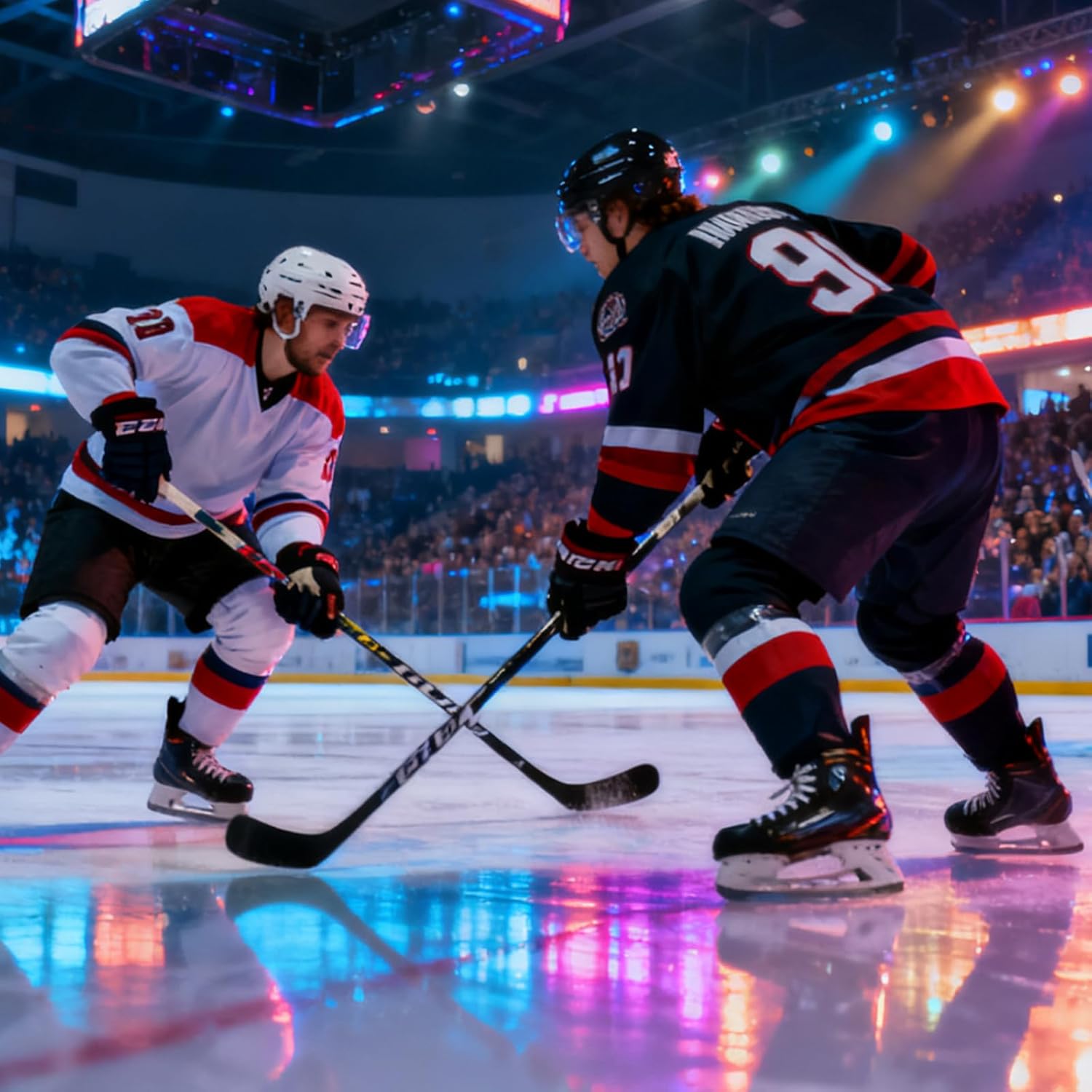 Official Standard Ice Hockey Pucks, Black, 3 Inch Diameter, 6 oz, Regulation Size, 24 Pack