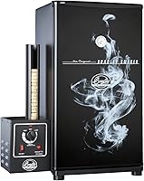 Bradley Smoker BS611 Original 4-Rack Vertical Electric Smoker - 9 Hours Smoke, Large Capacity for Crowds