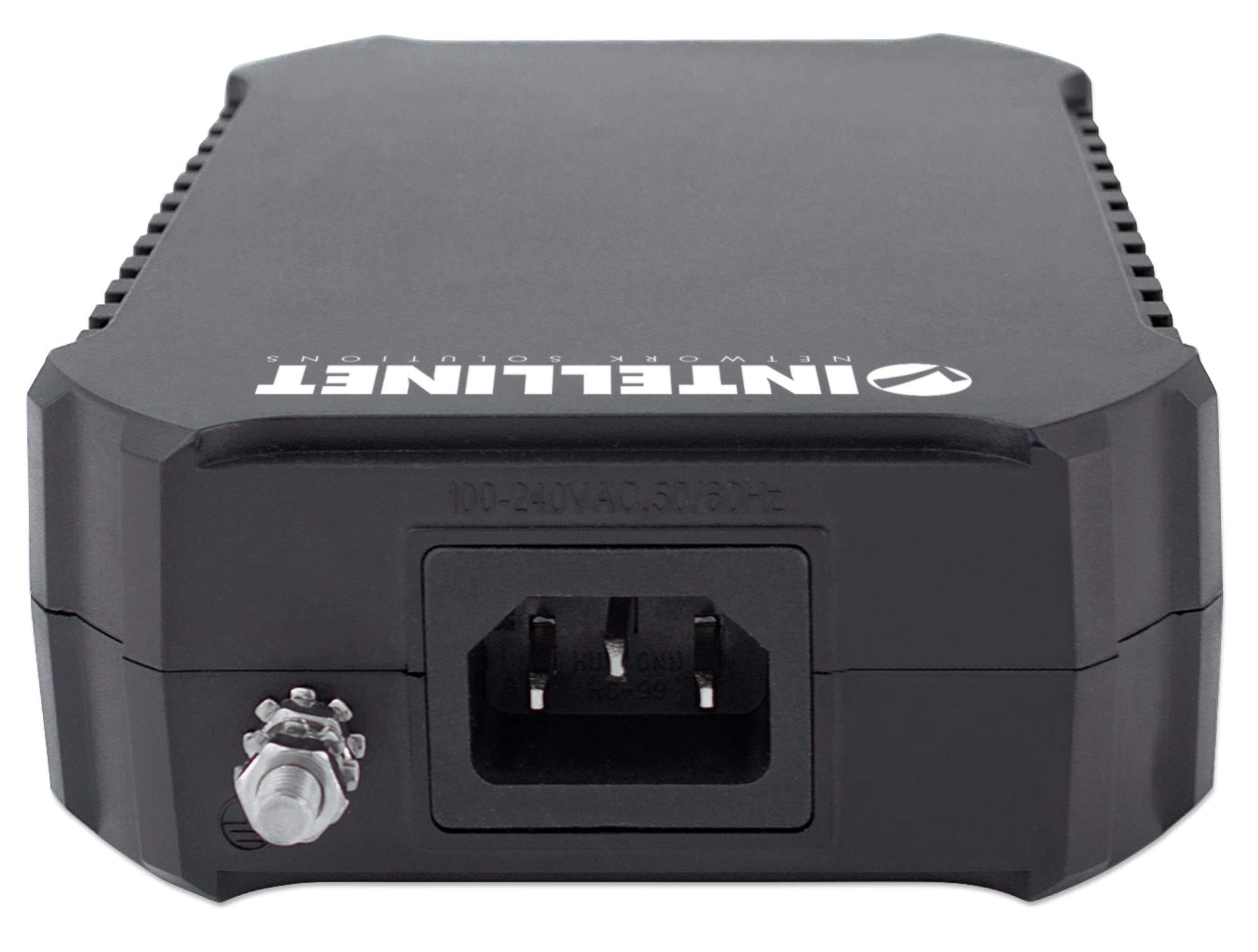 Intellinet Injecteur Gigabit Ultra PoE 1x95W, IEEE 802.3bt, IEEE 802.3at/AF, Noir, Adaptateur réseau