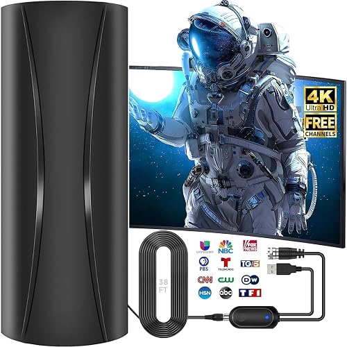 Arrasolt Melas 5000+ Miles Indoor Outdoor Digital HD Antenna