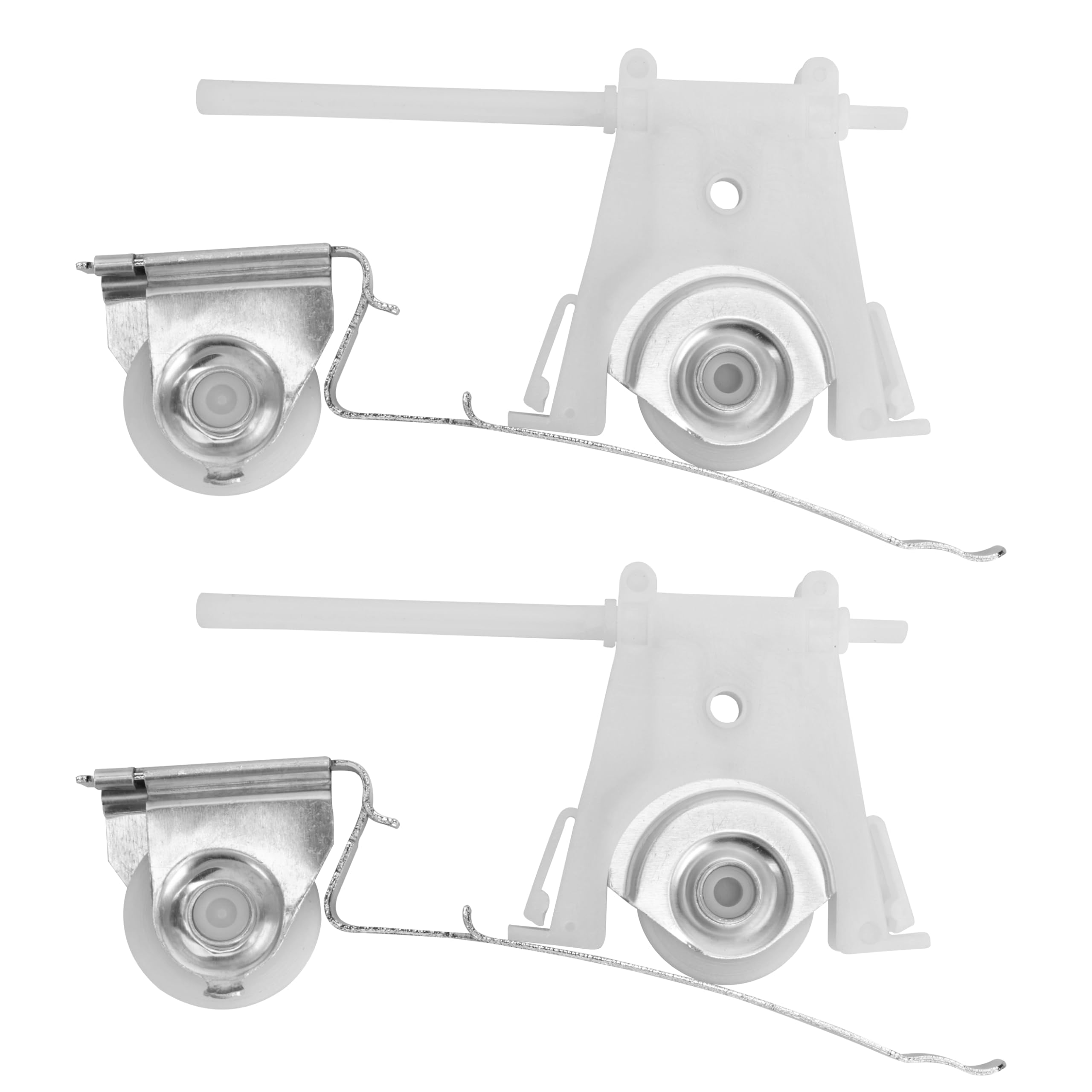 Photo 1 of Lashow Sliding Screen Door Roller Assembly, 1-1/4" Nylon Concave Wheels