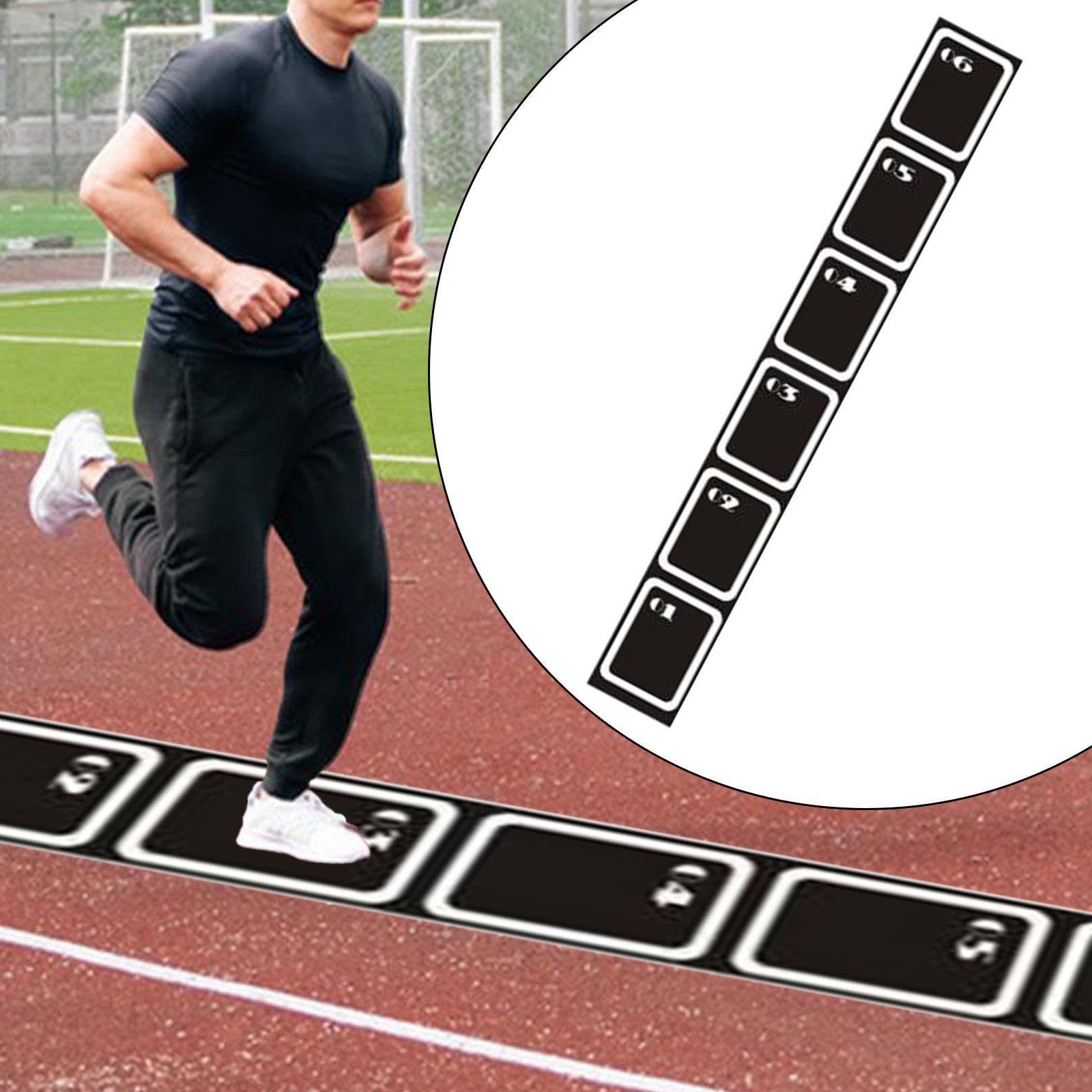 Escalera de Mate Velocidad Jefe de Fitness Deporte Mejora de La Velocidad Y Las Habilidades de Coordinación