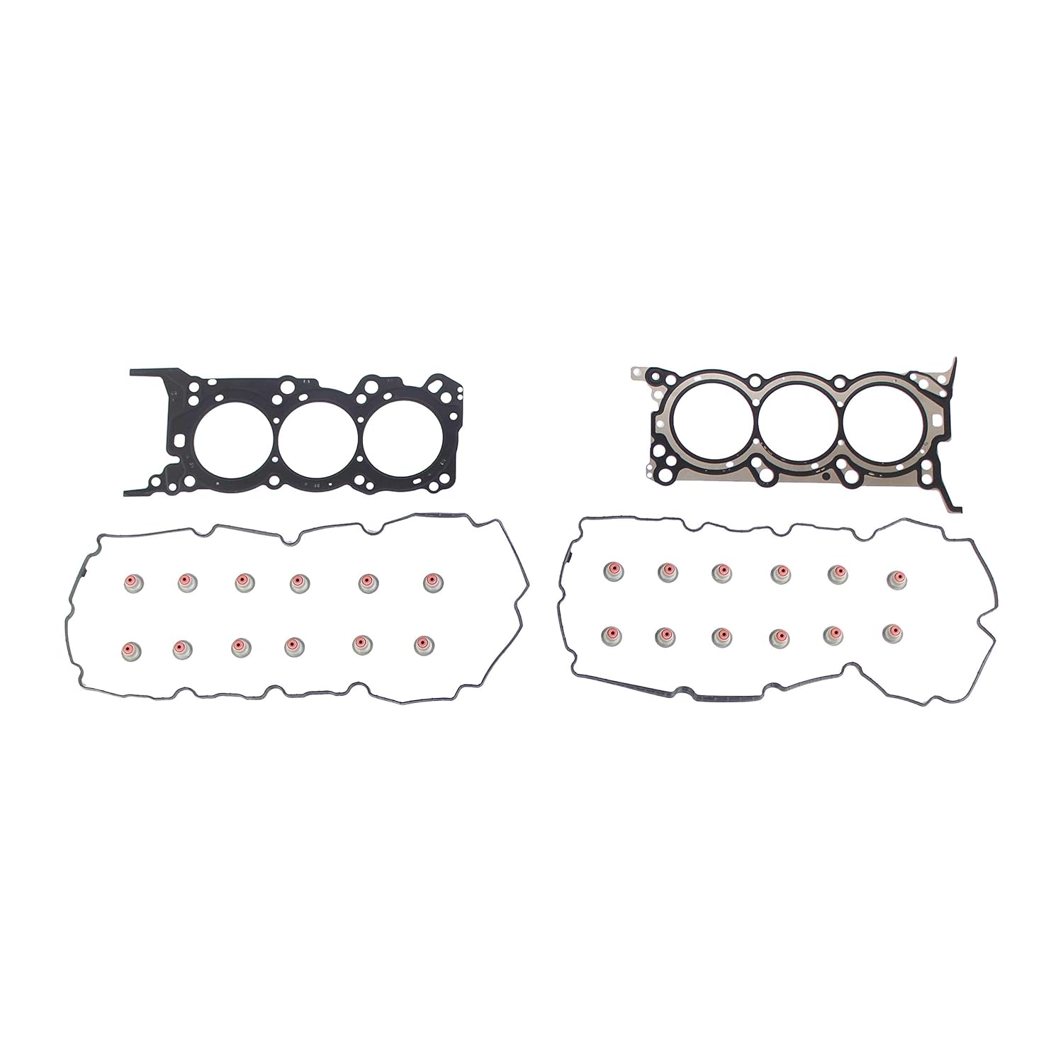 DNJ HGS185 MLS Cylinder Head Gasket Set for 2009-2011 Hyundai Kia Borrego Genesis 3.8L V6 24V DOHC 3778cc