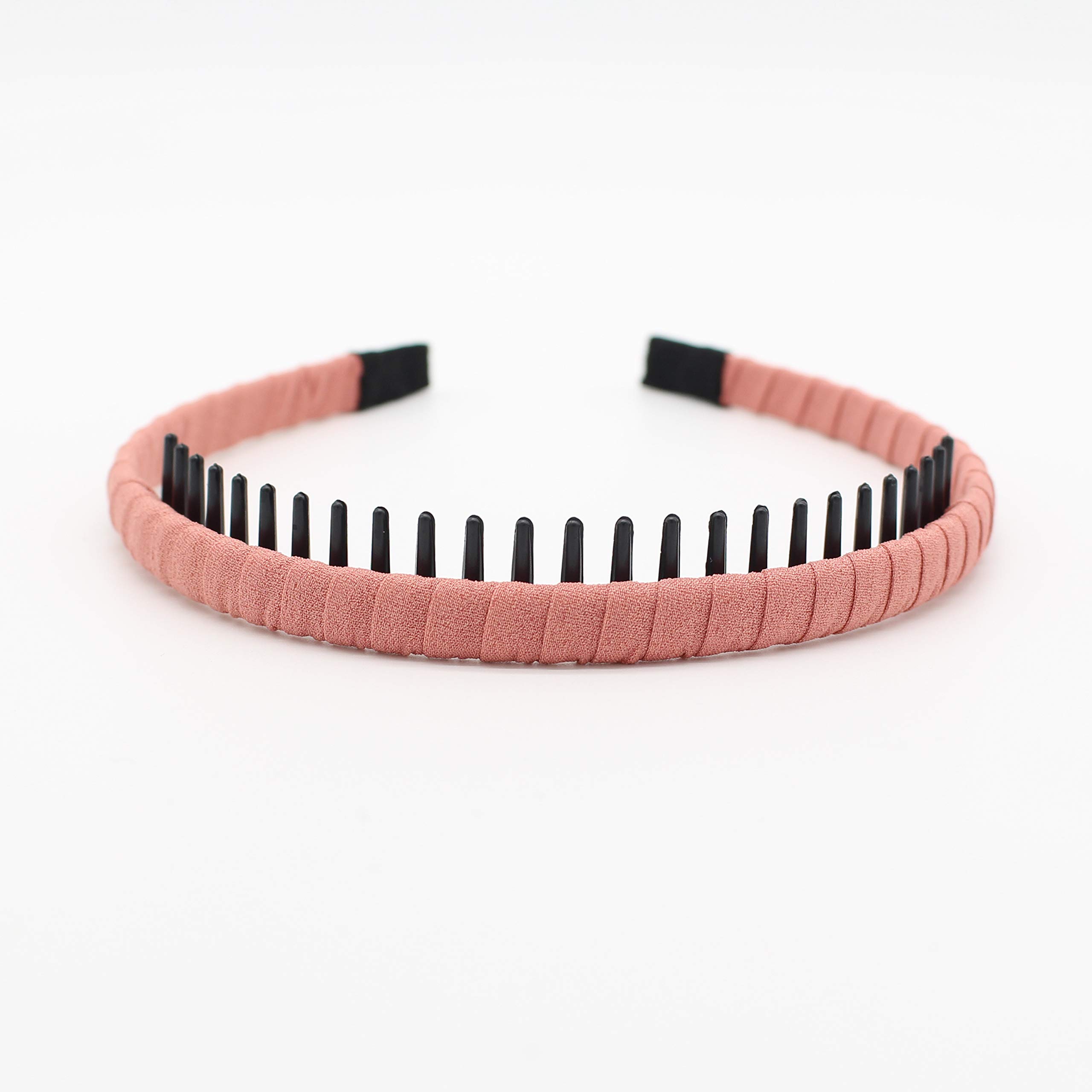 Multicolor Resin Teeth Comb Hair Hoop Headband for Women Gentle Stylish Amazon.com : JOBAND 4-Pack Multi-colored Resin Teeth Hair  main image 3