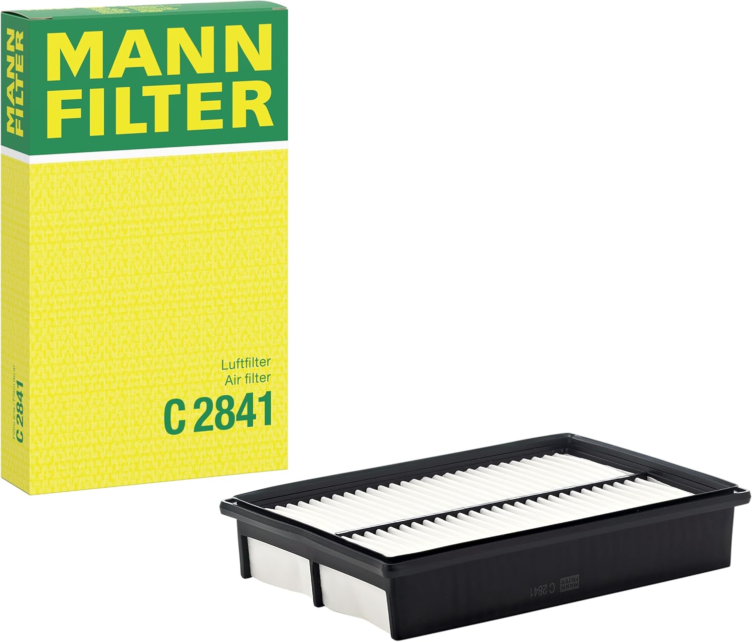 Original MANN-FILTER Air Filter C 2841 – For Passenger Cars