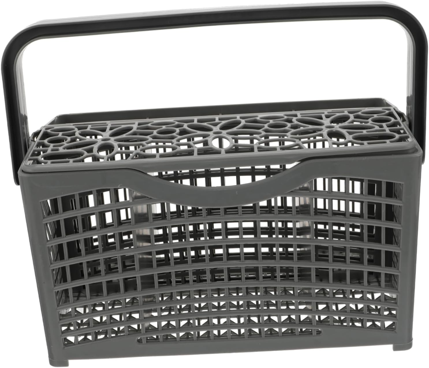 Dishwasher Silverware Basket Sturdy Plastic Fork Knives Basket for Kitchen
