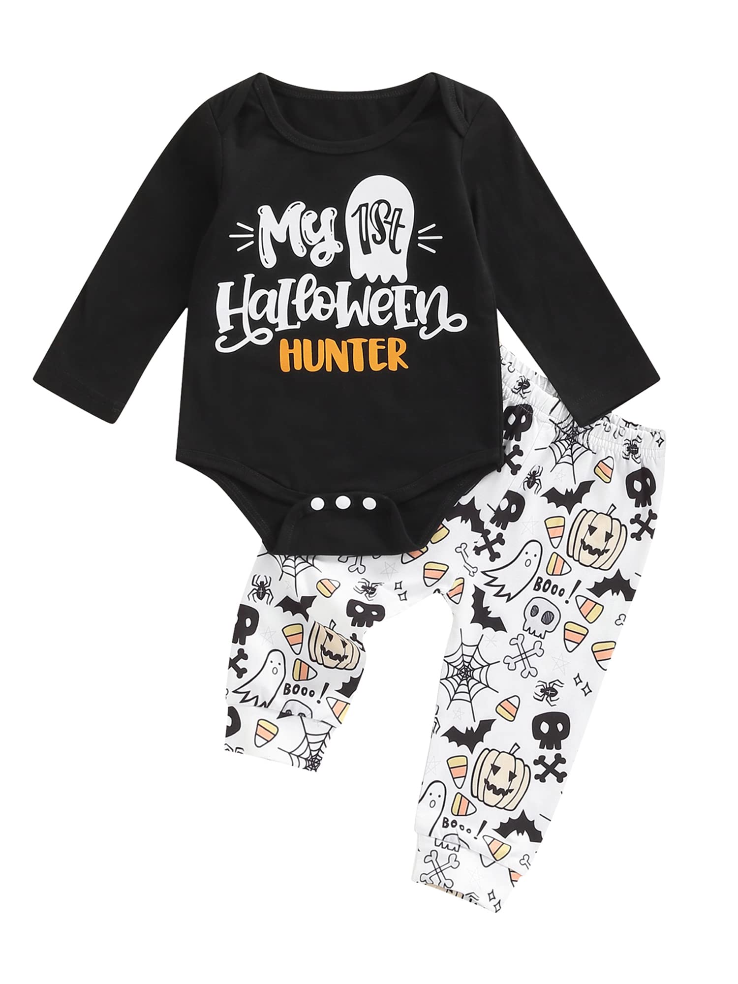 ZZLBUFToddler Baby Girl Fall Winter Clothes Letter Print Long Sleeve Sweatshirt Pullover Tops Flare Pants Outfits