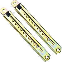 Vista 6 de Enenes Bisagras de ángulo ajustables de 10 engranajes, 2 varillas de elevación en ángulo, accesorios de elevación de mesa para escritorios, camas