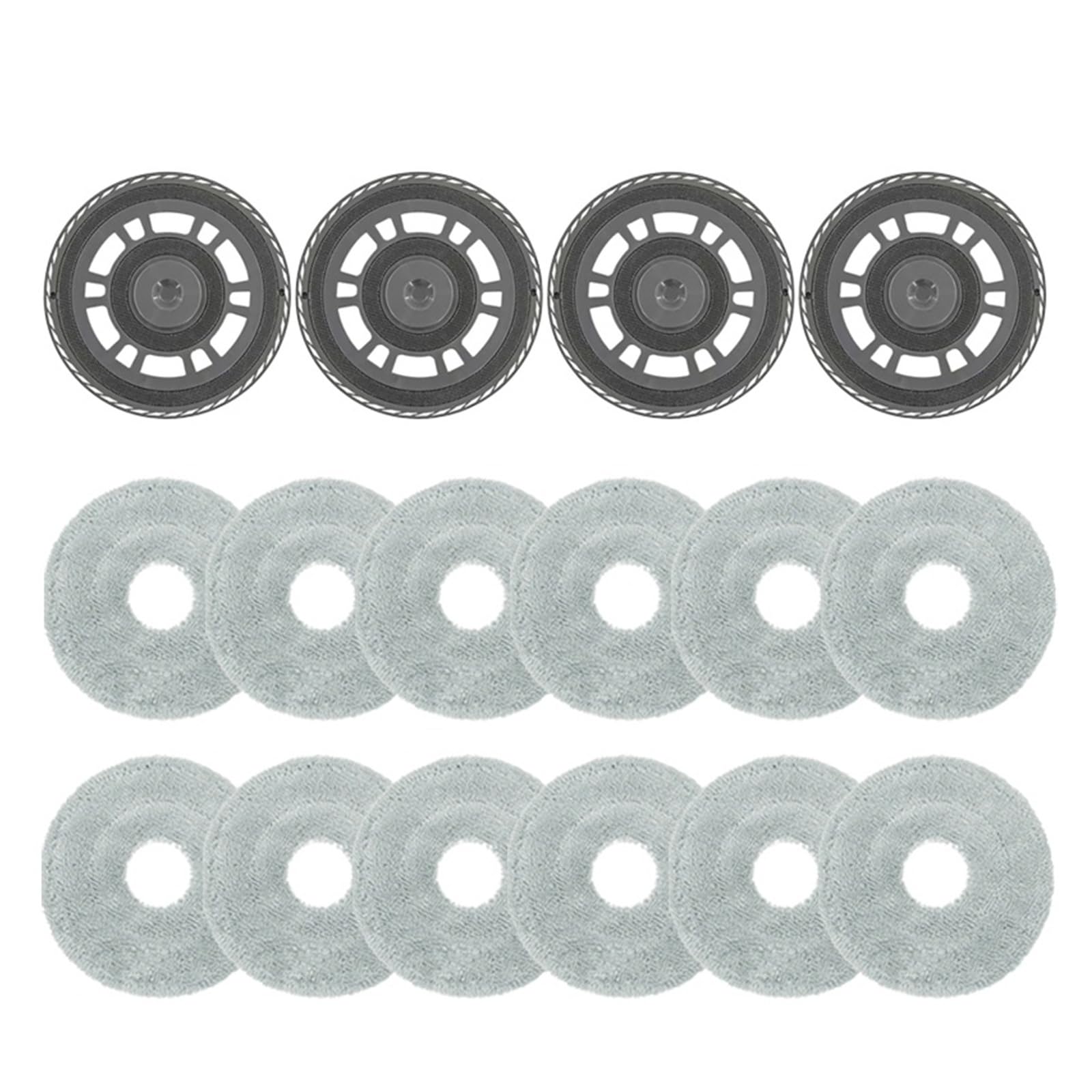Mop Cloth Bracket ，Compatible For Dreame ，X50 Pro X50 Ultra X50 L50 Pro Ultra L40S ProUltra L40sUltra V50Ultra Mop Holder(16PcsSet)