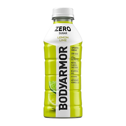 Vista 37 de BODYARMOR ZERO Sugar Fruit Punch, bebida deportiva sin azúcar, hidratación baja en calorías, sabores naturales con electrolitos llenos de potasio