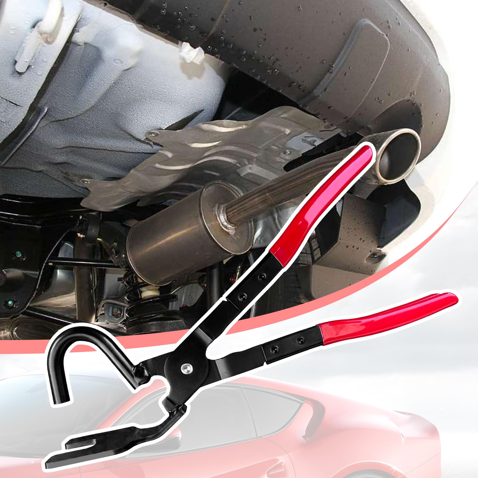 Exhaust Hanger Removal Tool, Rubber Bracket Separation