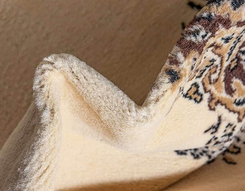 Miniatura 7 de Unique Loom Reza Collection- Alfombra, Polipropileno, Ivory